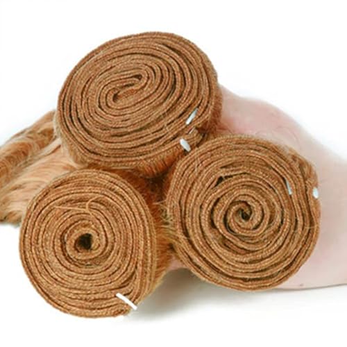 Extensiones de cabello humano brasileño sin procesar de alta pureza rubio miel 4