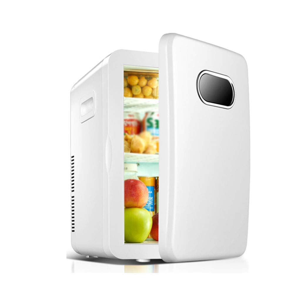 NOALED Refrigerador portátil para automóvil y mini refrigerador doméstico, congelador silencioso 28D, congelador pequeño AC/DC de 20 l, puede contener 30 botellas de agua mineral de 550 ml (Sma