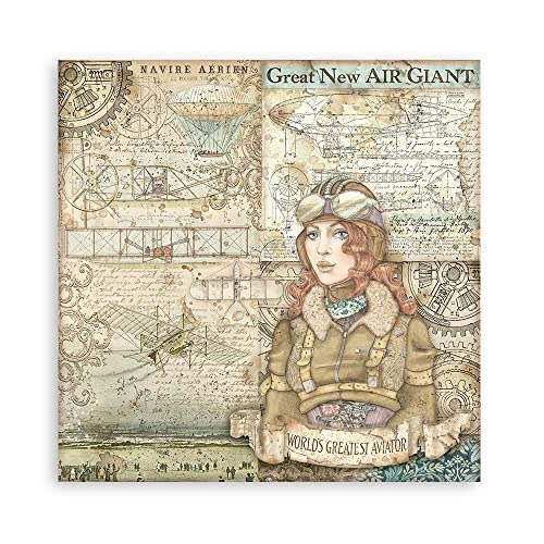 Paper PAD 8X8 10PK Aviator