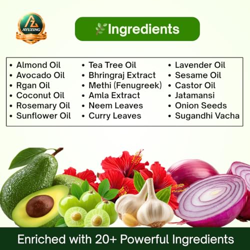Image of Herbal Hair Oil | Ayurvedic Hair Growth & Nourishing Oil | Controls Hair Fall, Strengthens Roots & Promotes Healthy Hair