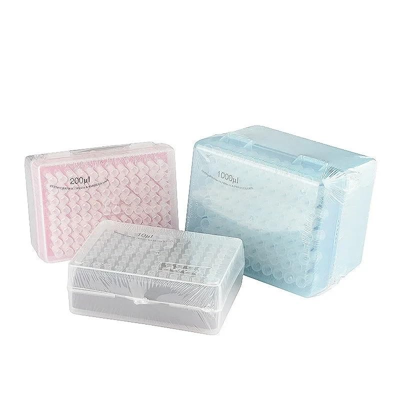 Puntali for pipette universali sterili - 10ul/200ul/1000ul, confezione da 96 pezzi for una manipolazione accurata dei liquidi(1000 ul)