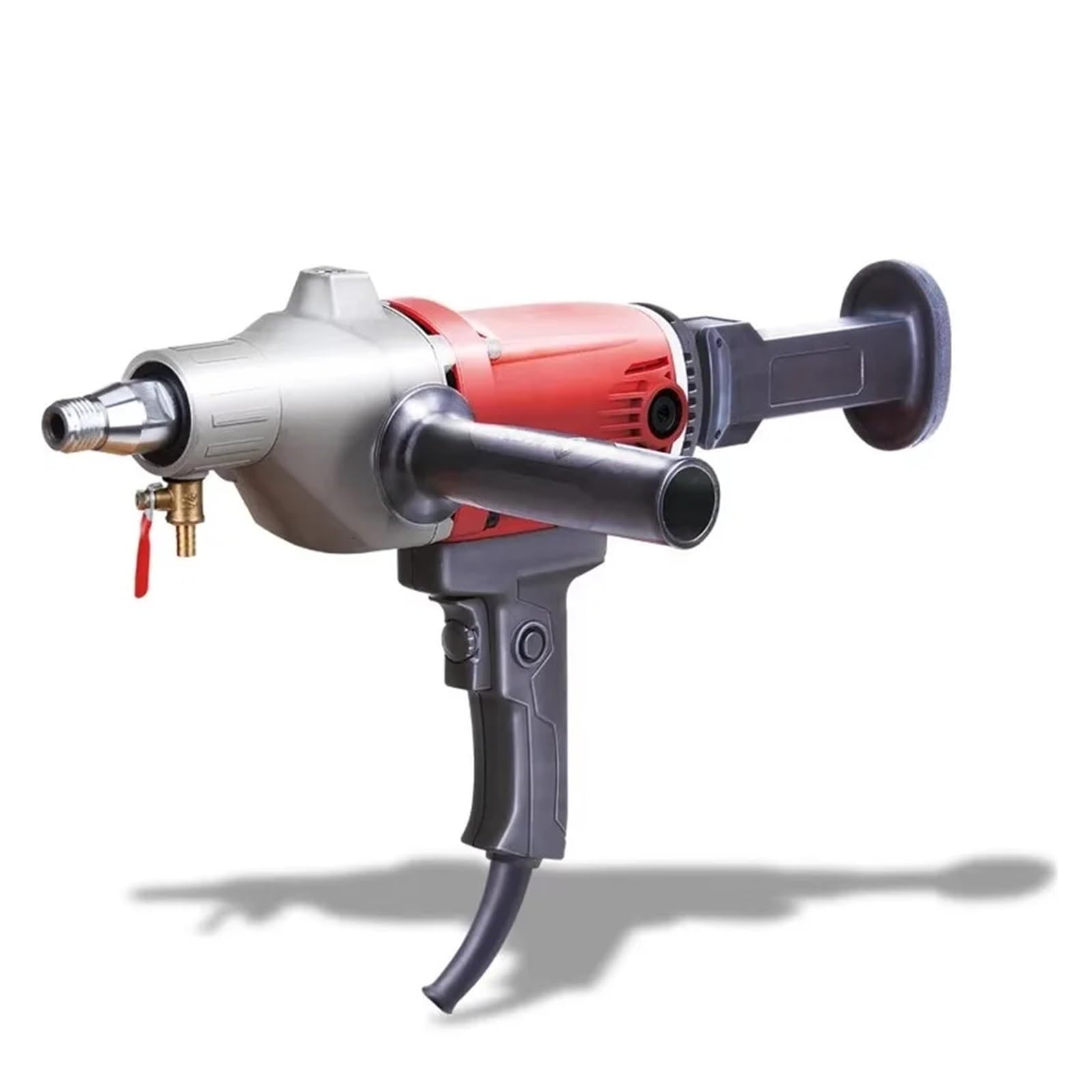Taladro de agua de diamante, taladro de inniería eléctrica de alta potencia de 1400W, máquina perforadora de pared, cortador de tubos de perforación de agujeros de doble propósito