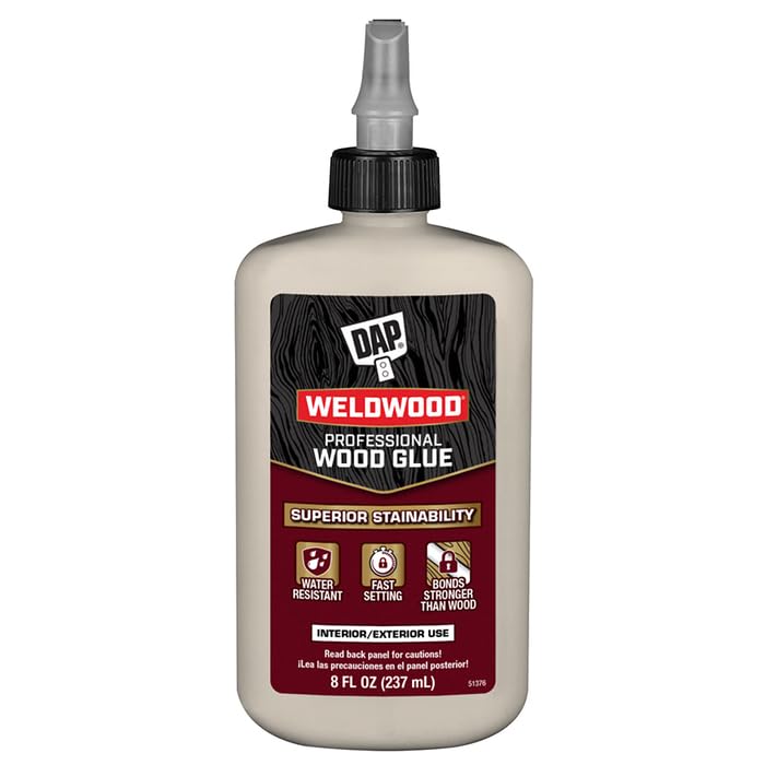 12-Pack of 8 Oz. Dap 00480 Weldwood Tan Professional Wood Glue