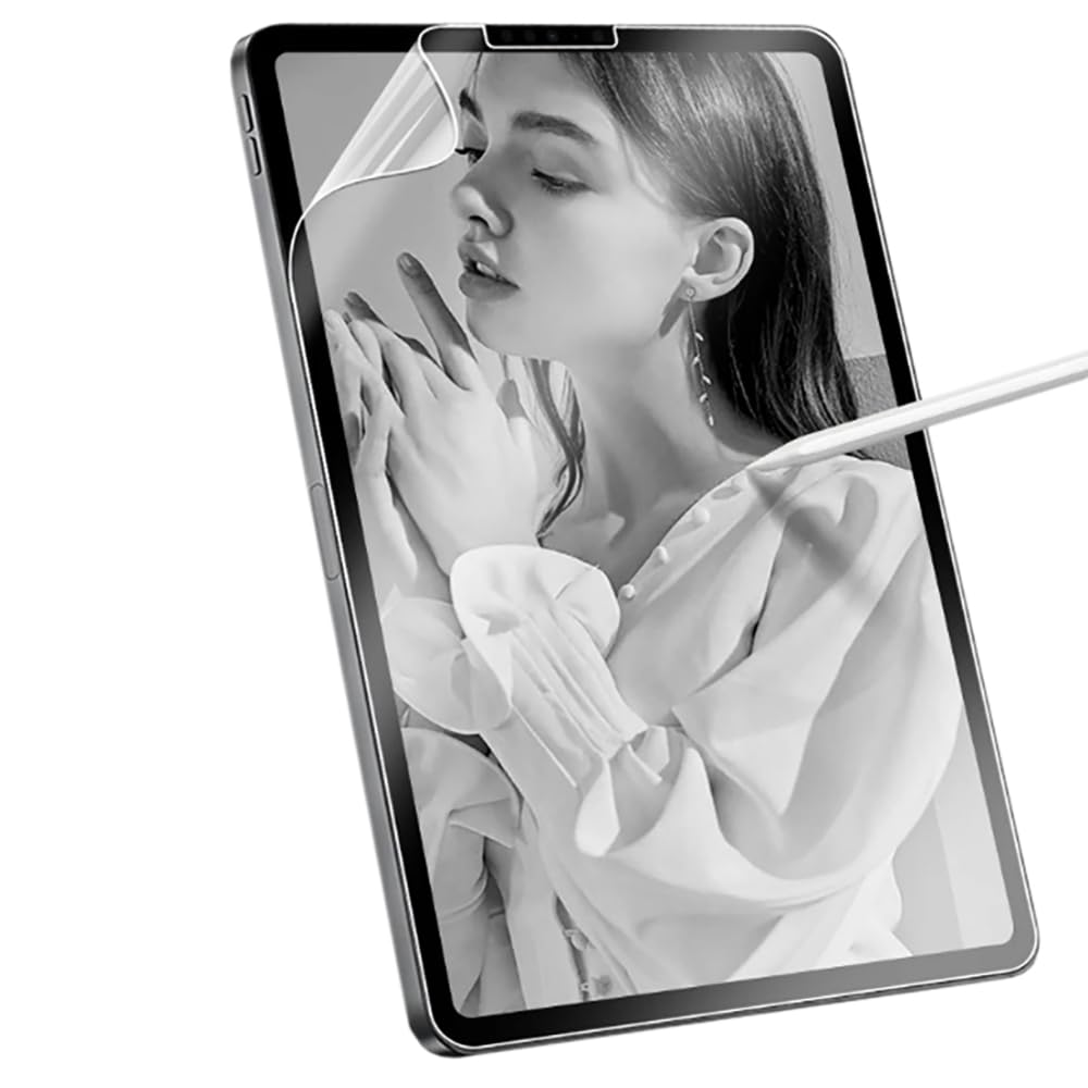 LXEEOLX [2 stuks papieren feel-beschermfolie voor Lenovo Idea Tab Pro, zoals op papier, matte PET-papierfolie om te tekenen, schrijven, verblindingsvrij, compatibel met S-pen