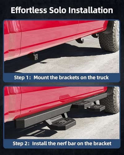Estribos laterales compatibles con Chevy Colorado/GMC Canyon 2015-2024 miniatura 5