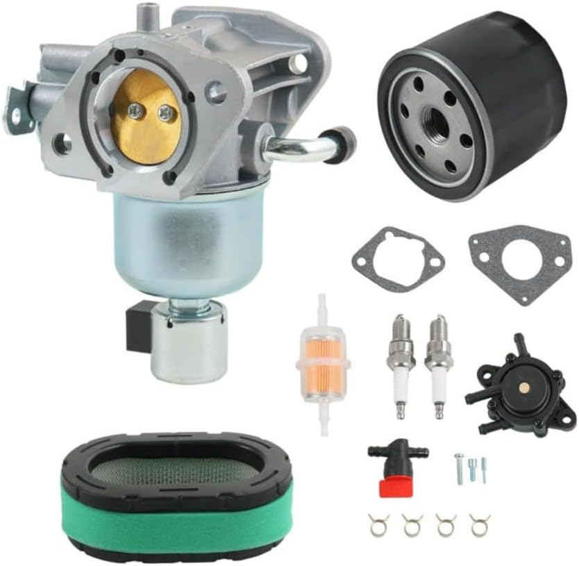 KT725 Carburetor Spark Plug Kit Compatible with KT725 Mower Spare Parts
