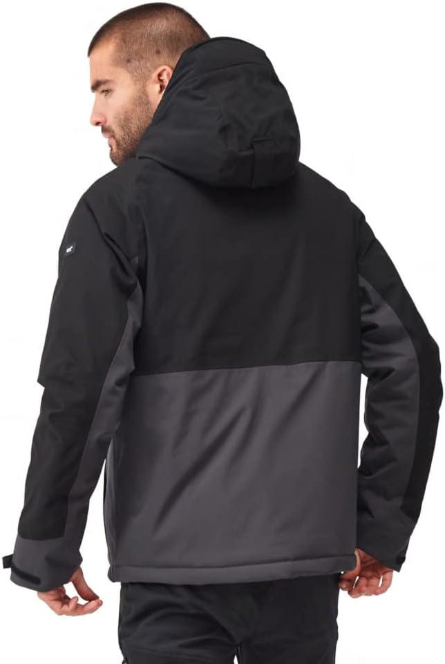 Regatta Men's Highton Stretch Padded Jacket, Black, XXL