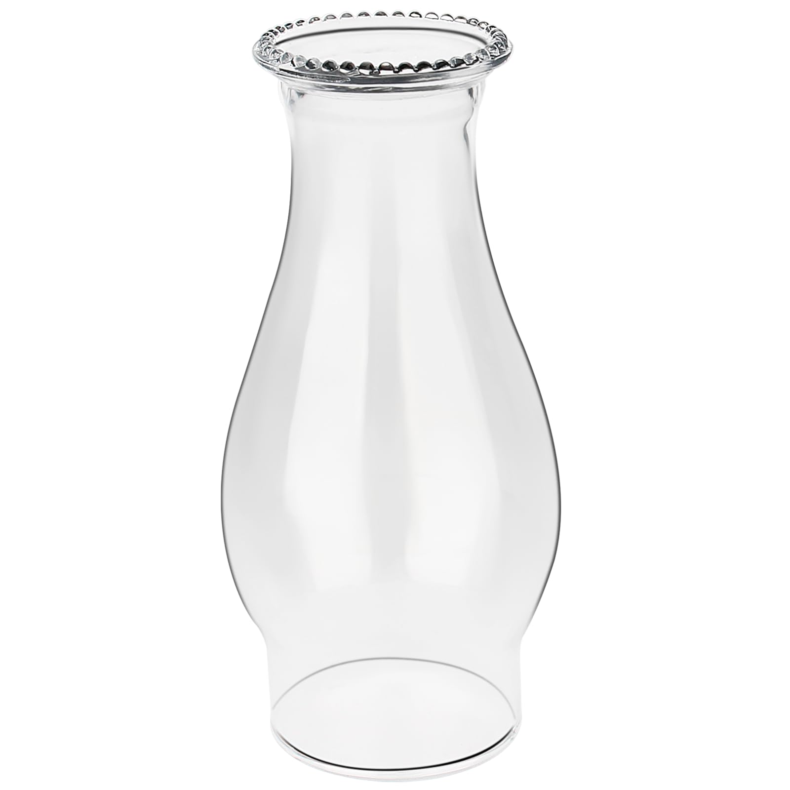 Oil Lamp Replacement - Clear Hurricane Lamp Glass Shade (Wave Style) for Kerosene Lamps - 3" Base (Pack of 1)-image-26