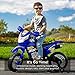 Best Choice Products Kids 6V Ride On Motorcycle w/Treaded Tires, Working Headlights, 2mph Top Speed, Training Wheels, Realistic Sounds, Music, Battery Charger - Blue