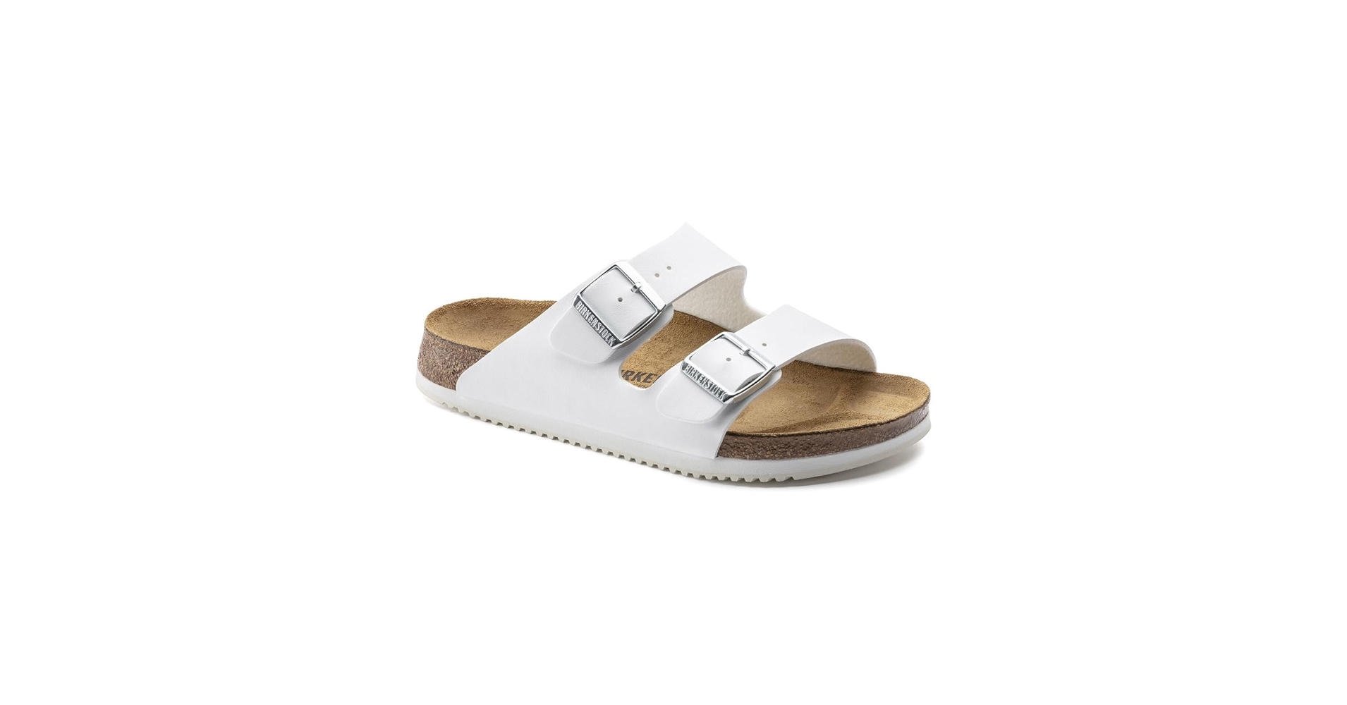 BIRKENSTOCK Arizona White 37 24㎝ Birkenstock Arizona In WHITE Size 37 In NARROW WIDTH—NEW In