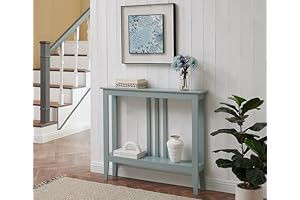 Kings Brand Furniture Thin Entryway Table for Hallway Decor