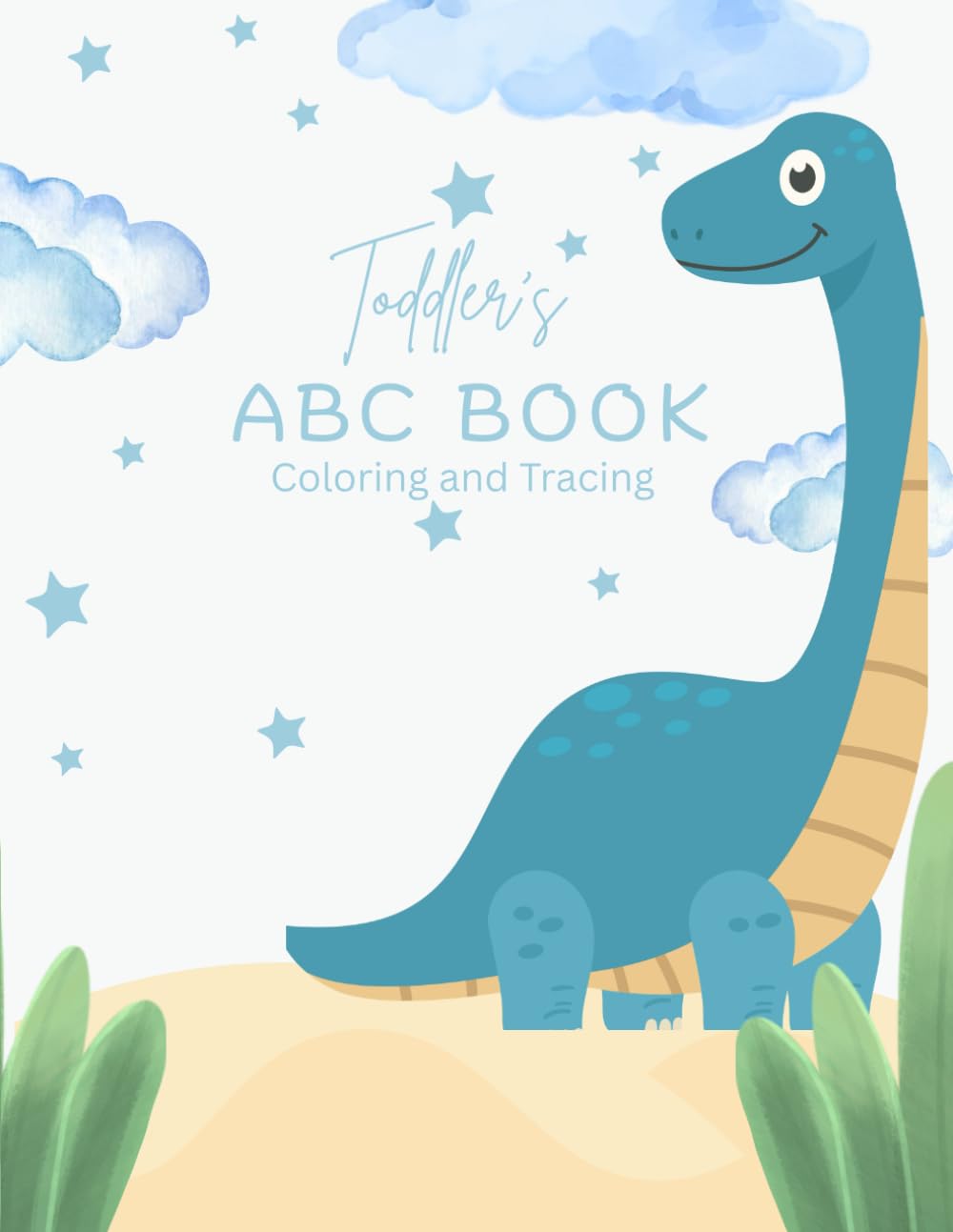ABC Tracing and Coloring Book