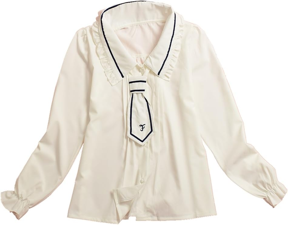 BLZ Lolita Blouse White Cravat