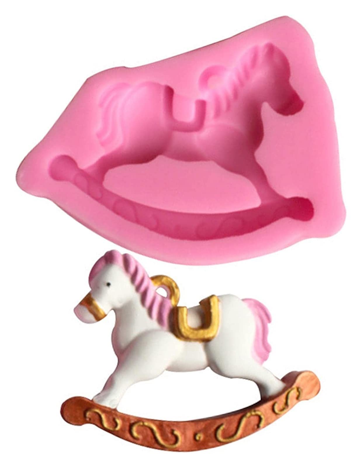 Moule en silicone cheval YANHAO pour réussir vos démoulages sans casse
