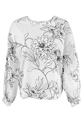 Preisvergleich Produktbild Emily VAN DEN BERGH - Bluse 5748 - Gemustert, 40, Baumwolle