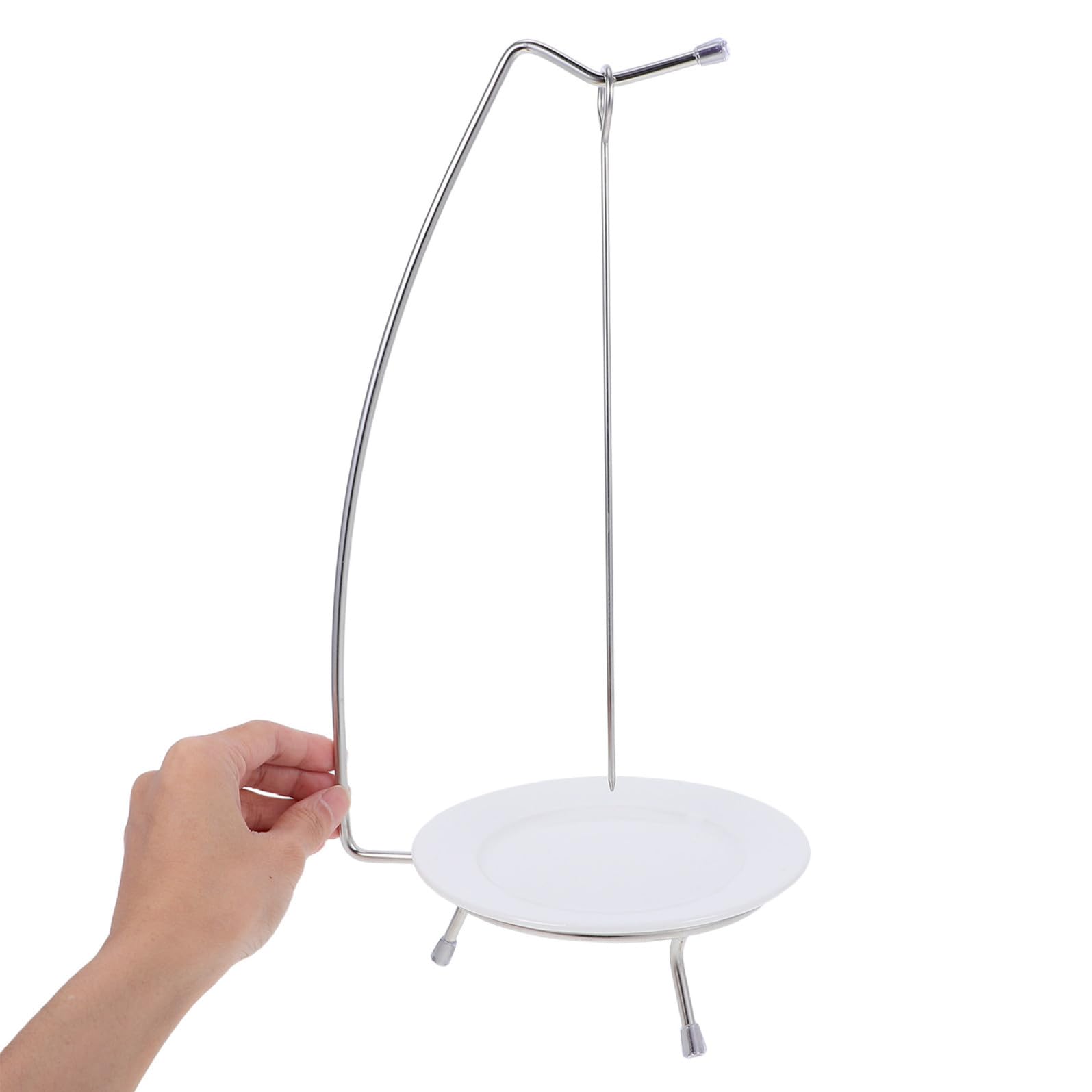SECFOU 1set Bastoncini per Spiedini in Acciaio Inossidabile Antiscivolo e Multiuso per Carne e Verdure Utensili Bbq per Grigliate Picnic e Campeggio