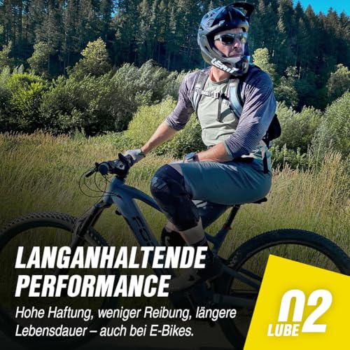 TUNAP SPORTS Kettenöl Ultimate - 100ml Tropfflasche | High-Performance Kettenschmierung | Langanhaltende Schmierung bis 600km | Allwetter | Weniger Reibung, höhere Performance | Made in Germany