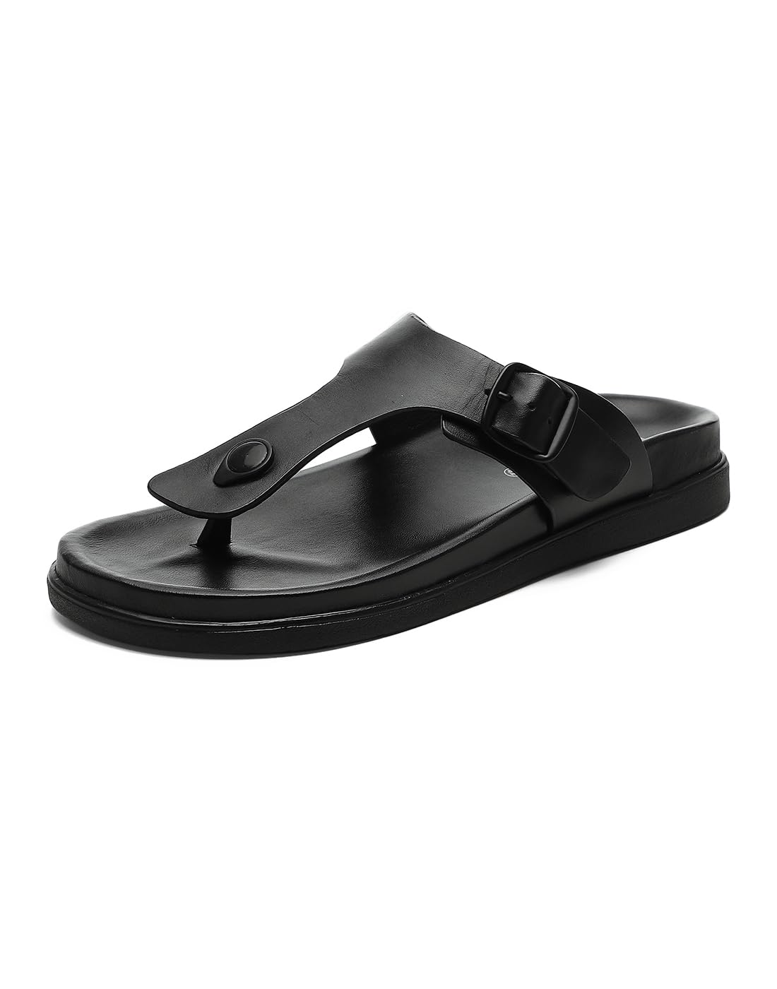 Monte Carlo Mens Black Solid Leather Comfort Casual Slippers (201838FW-1-9) (B0CTWVGLCW) Amazon Price History, Amazon Price Tracker