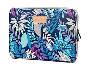 LaoZan Bohème Schutzhülle Schutztasche für Laptops Laptophülle Tasche Schutzhülle Sleeve Tasche für Laptop/Notebook Tablet iPad Tab 10" Blau
