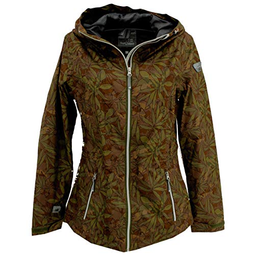 Preisvergleich Produktbild Icepeak, Lucy, Damen Windbreaker Winddicht Wasserdicht Braun Khaki 40 [21854]