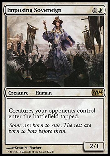Magic The Gathering - Imposing Sovereign (22/249) - Magic 2014