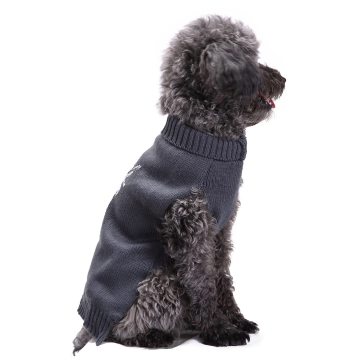 INOOMP Lot De 3 Vêtements pour Chien Motif Élan De Noël Pull Chaud pour La Prise De Photos Et La Longévité
