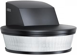 Steinel Bewegungsmelder sensIQ S KNX Schwarz, 300°|20 m Profi-Sensor, Unterkriechschutz, inkl. Eckwandhalter
