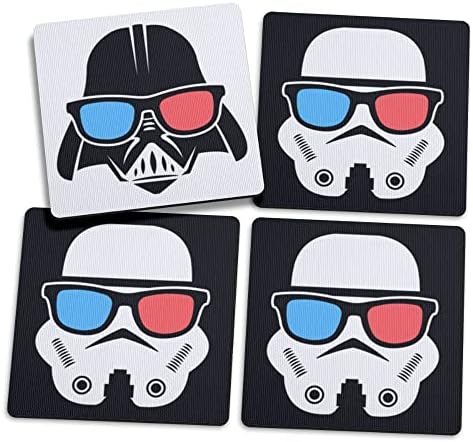 Jogo de Porta Copos Geek Side - 4 peças