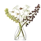 LSA Flower Kiln Vase H16cm Clear| 1 Unit | Mouthblown & Handmade Glass | FW39 Image