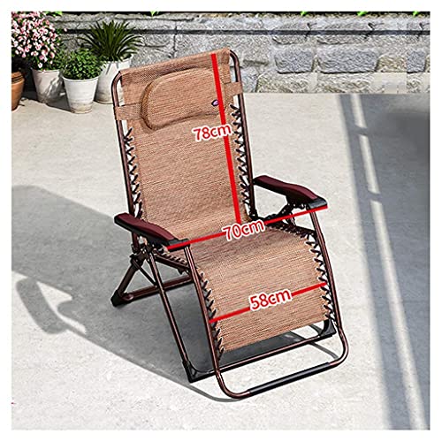 Sillas Resistentes, sillas reclinables Plegables, tumbonas de Playa, tumbonas de Gran Ancho (58/62 cm), para Patio, jardín y Camping, portátiles y multifunción.