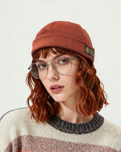 Image of CLAPE Watch Cap Work Beanie Corduroy Docker Leon Brimless Hat Rolled Cuff Harbour Hat