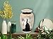 Urn for Ashes Adult Male | Urn for Human Ashes Adult Female | Wolf urn Human Ashes Adult Male | Wolf Steaming urn (Wolf Hill Urn)