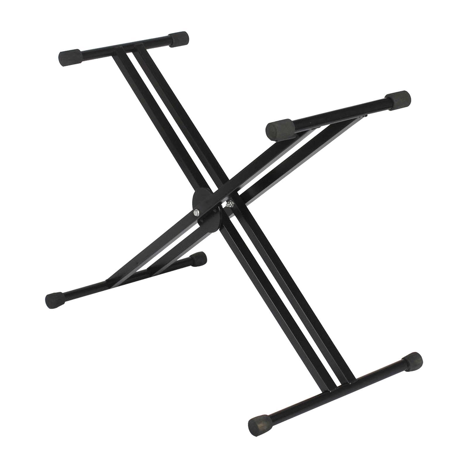 Colaxi Piano Keyboard Stand,Double Braced,Portable,Heavy Duty Organ Holder Rack Folding for Stage Performance Amateur