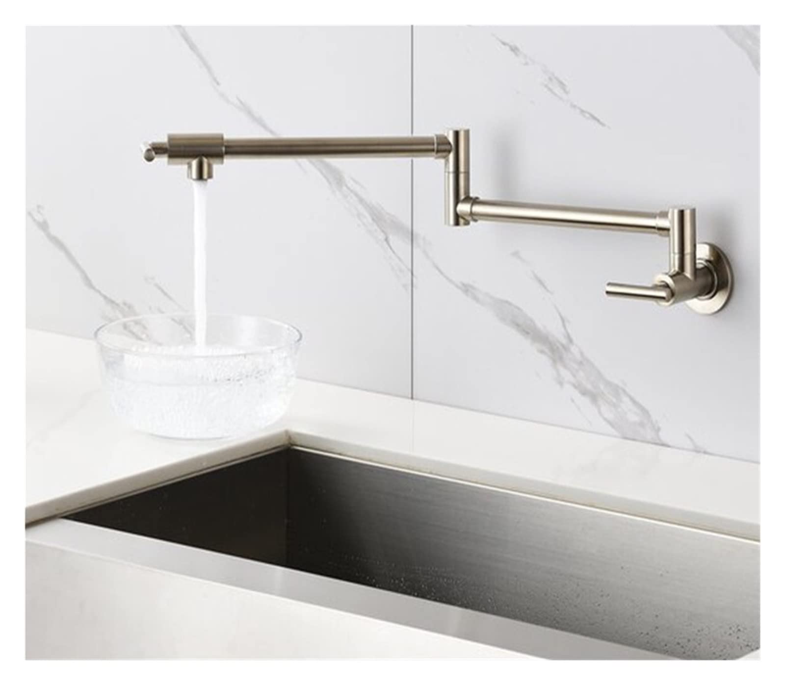 Robinet de cuisine avec douchette extractible pour simplifier vos recettes