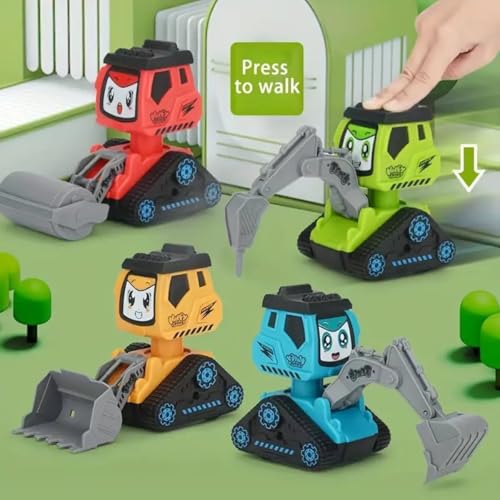 Image of ToyBharat Push N Go Mappy Truck Toy in Multicolour with Realistic Design is a Travel Toy for Kids Aged 1-6 Years. Safe, Non-Toxic, and Fun for Indoor Play Adventures.