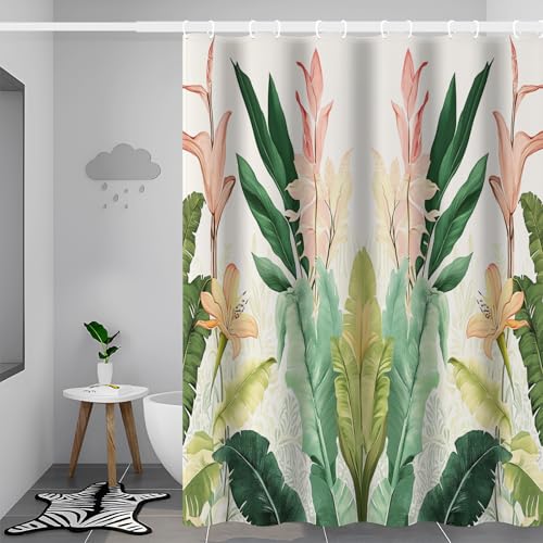 Rideau de douche 180x180 lavable imperméable imprimé rétro - 3