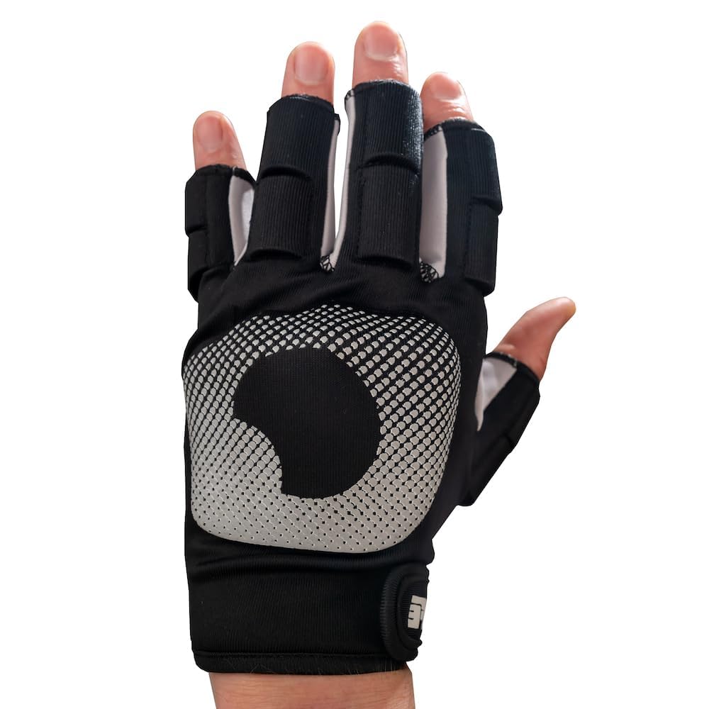BYTE ZT Left Hand Hockey Glove Silver (Small)