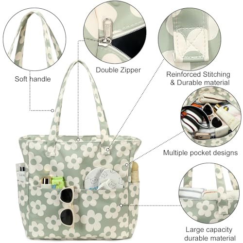 Image of Waterproof Beach Tote Pool Bags for Women Ladies Extra Large Gym Tote Carry On Bag With Wet Compartment for Weekender Travel