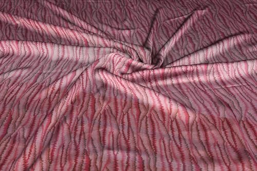 Image of MIRCHI FASHION Saree for Woman | Chiffon Block Printed Lightweight Daily Wear Sarees with Blouse