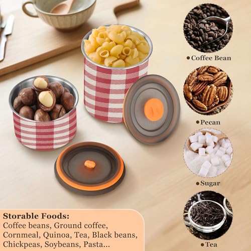 Envase hermético para café acero inoxidable 30 oz miniatura 6
