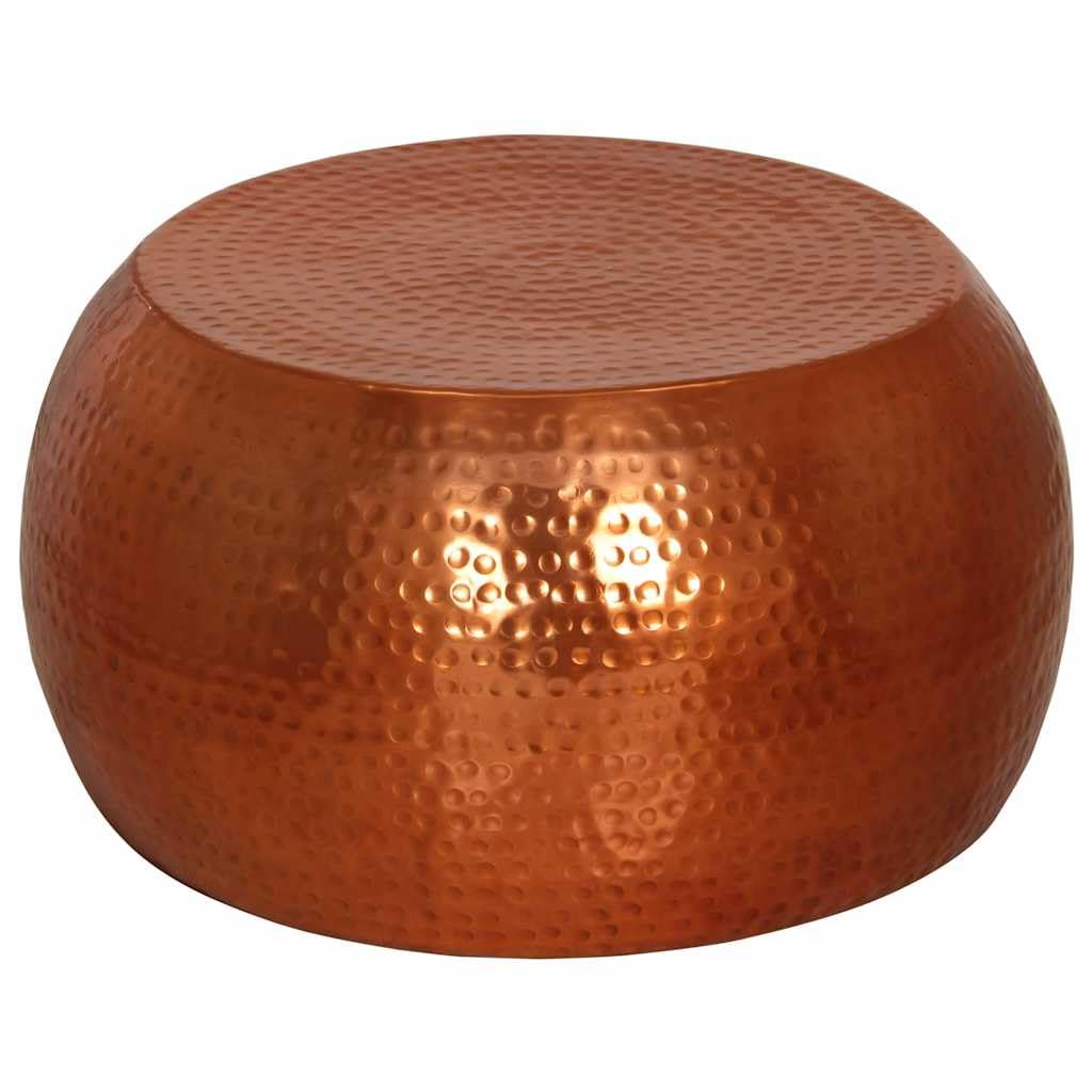 Table d'appoint ronde pour salon moderne et décoration chaleureuse