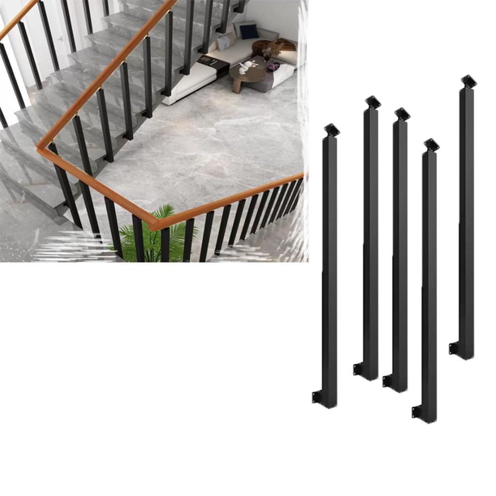 Poteaux de balustre d'escalier réglables pour sécuriser et réparer une rampe