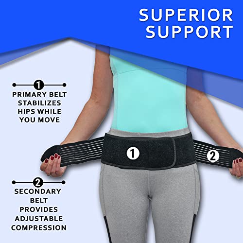 Soporte lumbar y terapia con gel caliente y frío, talla mediana miniatura 2