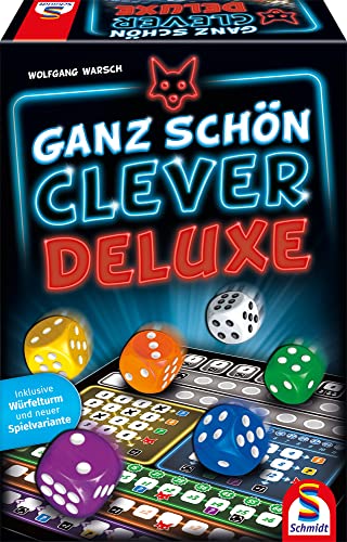 Schmidt Spiele 49443 Ganz schön Clever Deluxe, Würfelspiel,...
