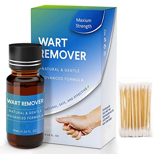 Josephouse Wart Remover for Common Warts, Plantar Flat Genital Facial Warts and Body Removal with Natural Liquid, Count (Pack of 1)