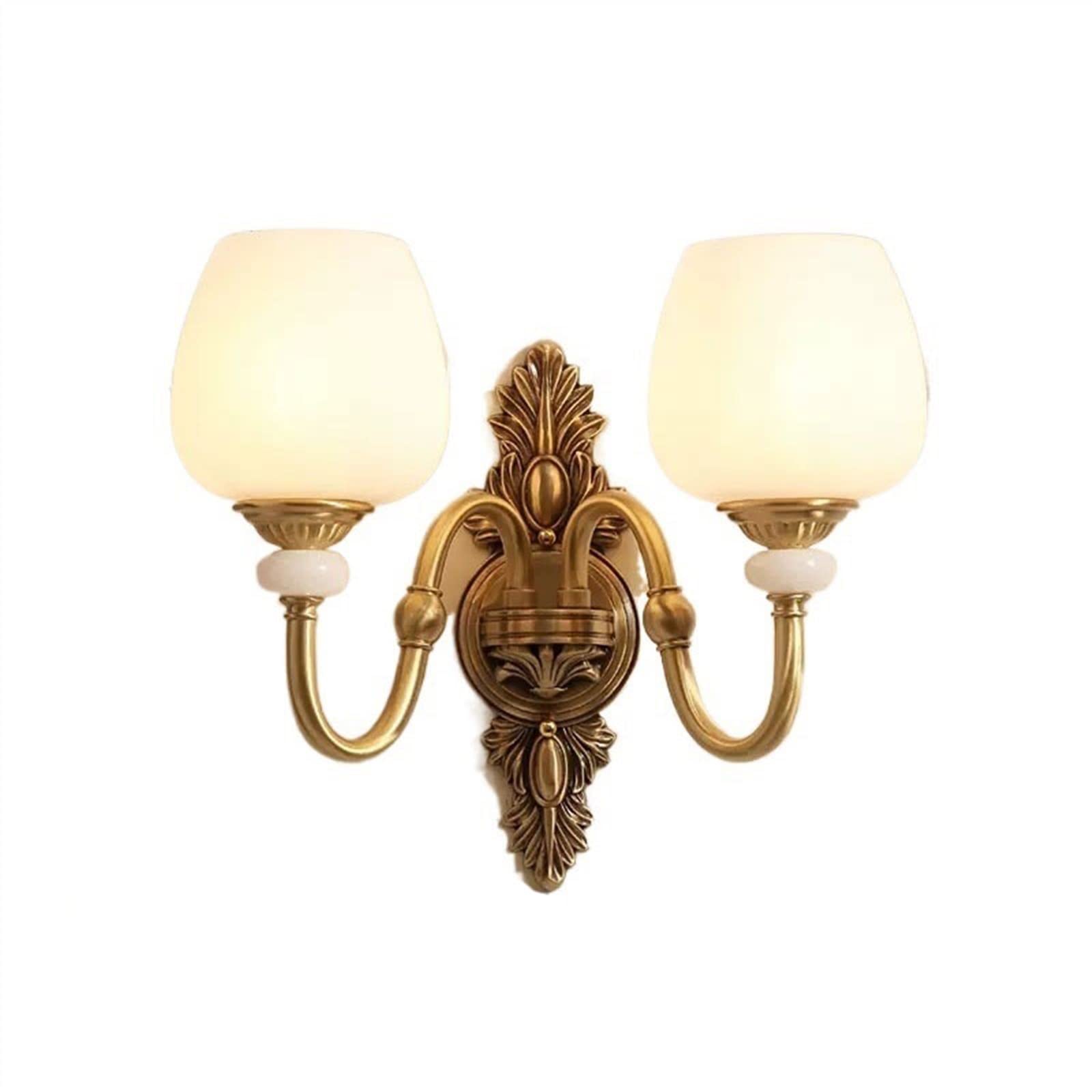 ASerZenith Led Wall Sconce, Wall Lamps Style Light Copper Wall Decoration Lamp, Tv Background Wall Lamp, Hallway Wall Lamp Ing(1)