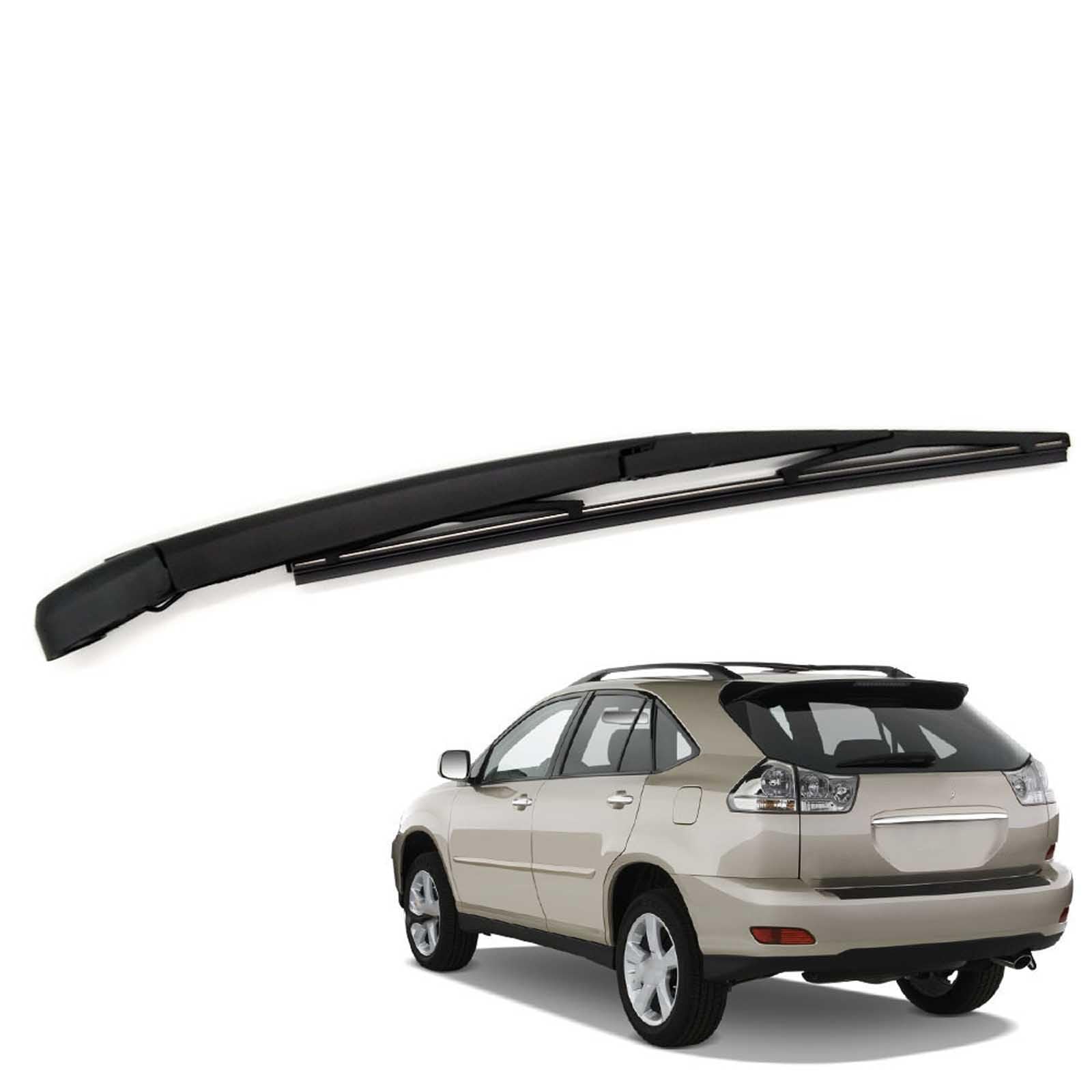 Limpiaparabrisas trasero para Hyundai Santa Fe 2006-2012: soluciona rayas en el cristal