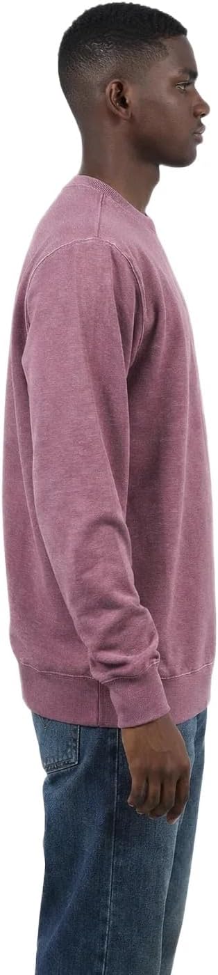 7.25 Oz Premium Vintage Fleece Textured Sweatshirt | Long Sleeve Crewneck Cotton Blend for Men and Women - Image 3
