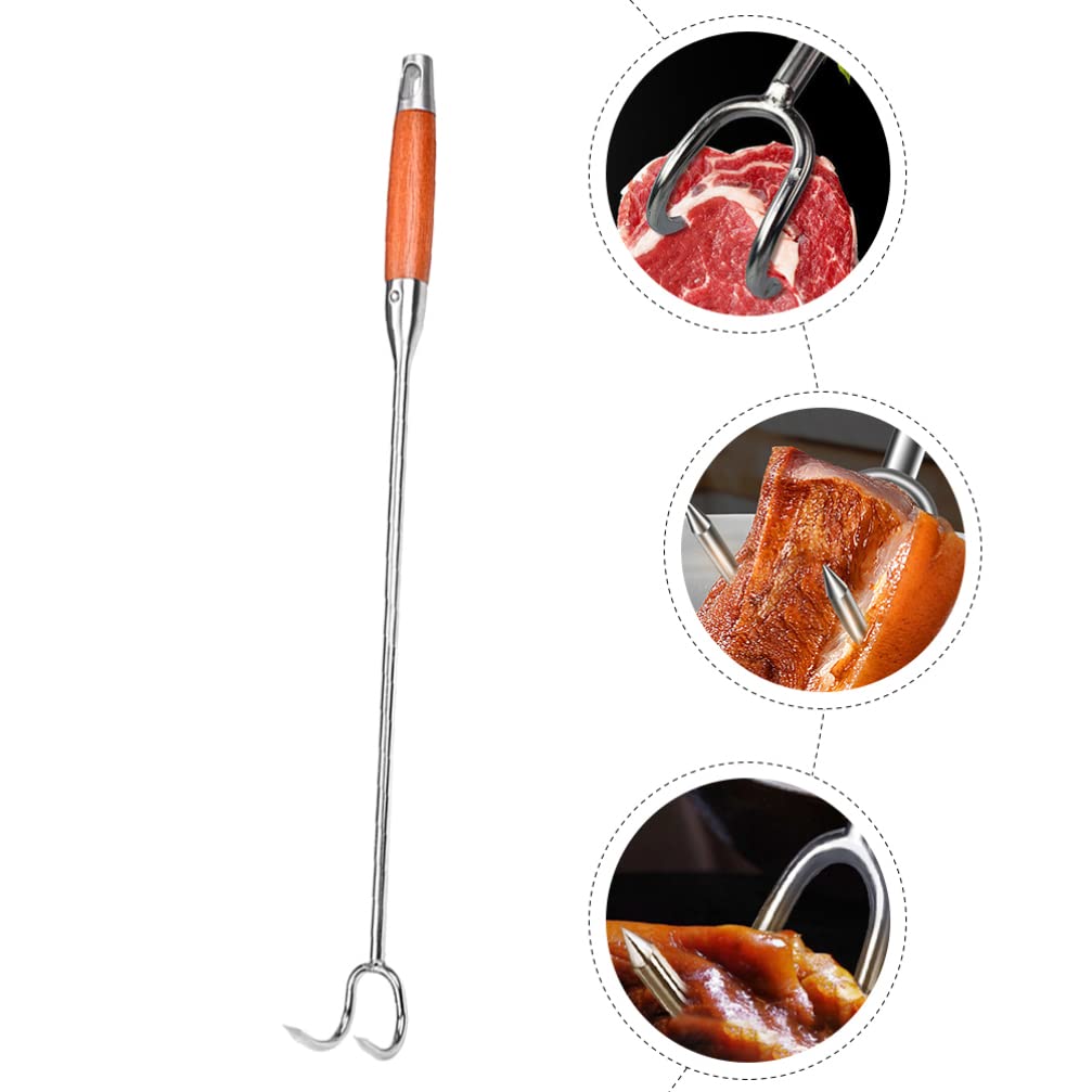 Flipper Alimentaire Pour Barbecue, Flipper Alimentaire En Queue De Cochon Flipper Viande De Cuisine En Mtal Robuste Fait La Main Crochet De Ret Noir  3cd6be73 3429 5877 Aecc Eda40ec48bf7