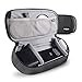Price comparison product image TYCKA Mini Travel Electronics Accessories Storage Bags with Two Adjustable Dividers for Cable, Cord, USB, SD Cards, Chargers, Deep Gray